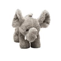 Wild Republic knuffel olifant junior 18 cm pluche grijs - thumbnail