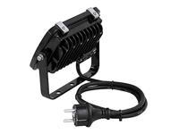 Eurolite LED IP-FL-8 3000 K 30° PAR LED-schijnwerper Aantal LEDs: 8 x 1 W Zwart - thumbnail
