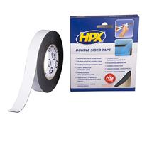 HPX Dubbelzijdige PE bevestigingstape | Zwart | 25mm x 10m - ZC06 | 10 stuks ZC06 - thumbnail
