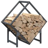 Brandhoutrek 50x25x50 cm koudgewalst staal antracietkleurig - thumbnail