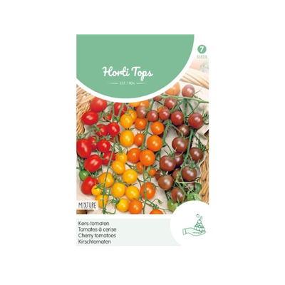 Zaden Tomaten Cherry - 4 kleuren Hortitops - Hortitops