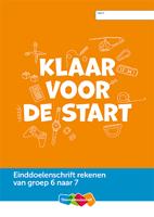 Einddoelenschrift rekenen groep 6 - Klaar voor de start (van groep 6 naar 7)(set a 5 ex) - Paperback (9789006701661) - thumbnail