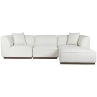 Sofa Home ESPRIT Crème Scandi 279 x 171 x 72 cm - thumbnail