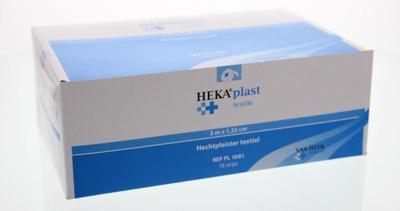 Hekaplast Hechtpleister textiel 5 x 1.25cm ring 18 Stuks Hekaplast Hechtpleister textiel 5 x 1.25cm ring 18 Stuks