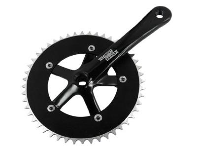 Sturmey Archer crankstel zwart 1/8" 42T 170mm FCT22 (SA)