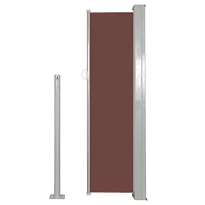 Windscherm uittrekbaar 120x300 cm bruin Windscherm uittrekbaar 120x300 cm bruin