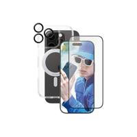 PanzerGlass CARE by ® Panzerglas 3-in-1 Protection B1326+2854+1282 Screenprotector (glas) Apple iPhone 16 Pro 1 stuk(s) Anti-vingerafdruk, Krasvast - thumbnail
