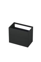 INK - Onderkast 2 Laden Push To Open 65cm Gelakt - 800x450x650 Mm - Mat Antraciet - thumbnail