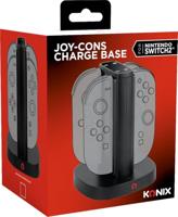 Oplaadstation - KONIX - 2 paar Joy-Con-controllers - LED-oplaadindicator - USB-A-aansluiting - Zwart - thumbnail
