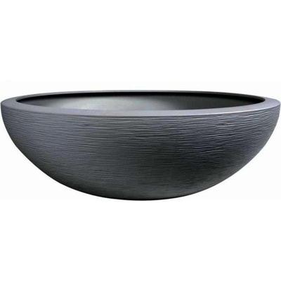 EDA Graphit wastafel Ø 59 cm - 39 L - Antracietgrijs