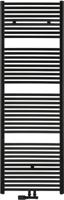 Saqu Fonti handdoekradiator 1067W 60x181,7cm mat zwart - thumbnail
