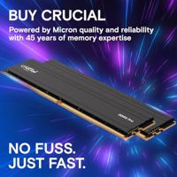 Crucial CP32G56C46U5 Werkgeheugenmodule voor PC Retail DDR5 32 GB 1 x 32 GB On-die ECC 5600 MHz 288-pins DIMM CL46 CP32G56C46U5 - thumbnail