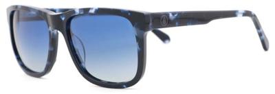 Wave Hawaii zonnebril Acetat wayfarer UV400 hout zwart/blauw Wave Hawaii zonnebril Acetat wayfarer UV400 hout zwart/blauw