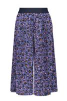 B.Nosy Meisjes culotte broek - Joyful lilac leo AOP - thumbnail