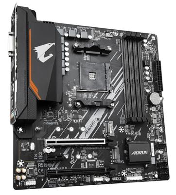 Gigabyte B550M AORUS ELITE Moederbord Socket AMD AM4 Vormfactor Micro-ATX Moederbord chipset AMD® B550