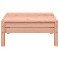 Tuinbank 2-zits met kussens en voetenbank - thumbnail