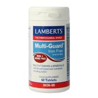 Multi-guard ijzervrij 60 Tabletten - thumbnail