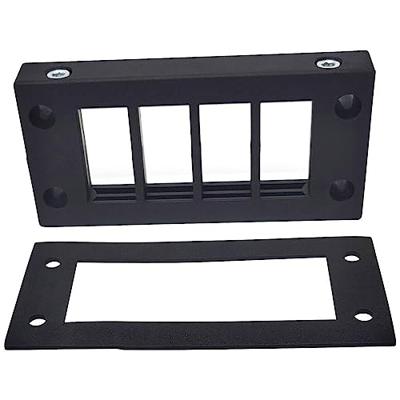 TRU COMPONENTS DVK 16/8 Kabelinvoeringsplaat Klem-Ø (max.) 16 mm Polyamide Zwart 1 stuk(s)