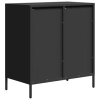 Dressoir 68x39x73,5 cm koudgewalst staal zwart - thumbnail