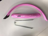 Eurofender Stel spatborden 20 inch 58mm pvc roze - thumbnail
