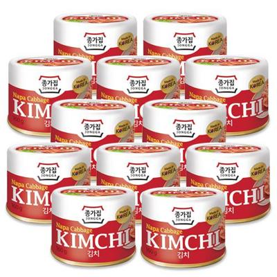 Jongga - Kimchi (Napa Cabbage) - 12x 160g