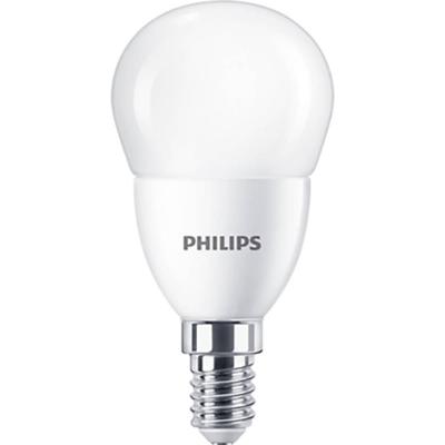 Philips LED 31304000 LED-lamp Energielabel E (A - G) E14 Kogel 7 W = 60 W Warmwit (Ø x l) 48 mm x 93 mm 1 stuk(s)