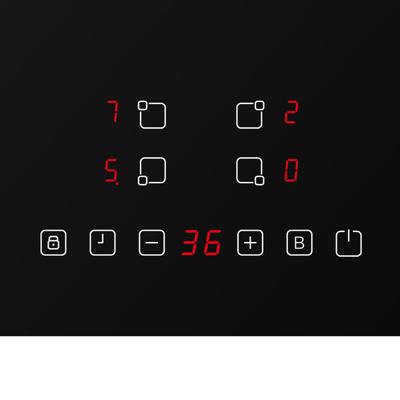 Inventum IKI6010 Inductie kookplaat Zwart