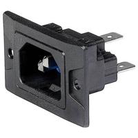 Schurter 3-137-752 Apparaatstekker (koud) Stekker, recht Totaal aantal polen: 2 10 mA Zwart 1 stuk(s) - thumbnail