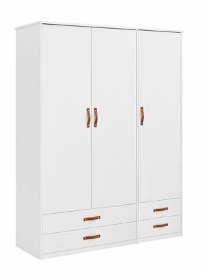 Cool Kids Kledingkast 3 Deuren en 4 Laden