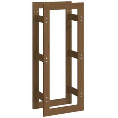 VidaXL Haardhoutrek 41x25x100 cm massief grenenhout honingbruin