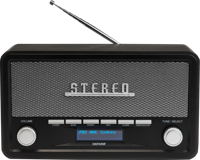 Denver DAB-18 Keukenradio VHF (FM), DAB+ Bluetooth Wekfunctie Donkergrijs - thumbnail