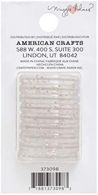 Crate Paper • day-to-day planner discs small gold glitter