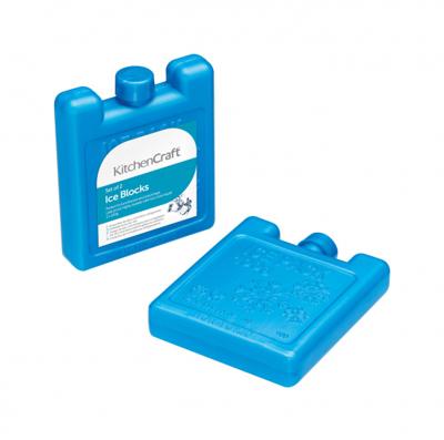 KitchenCraft koelelementen 8 cm blauw 100 gram 2 stuks KitchenCraft koelelementen 8 cm blauw 100 gram 2 stuks