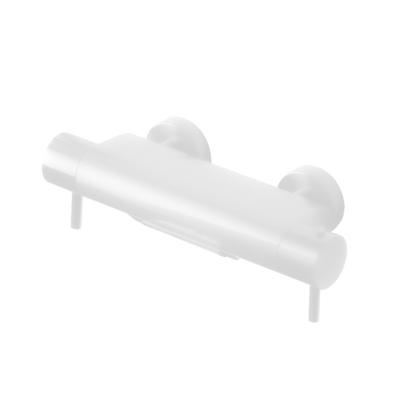 Hotbath Buddy thermostatische badmengkraan met cascade uitloop mat wit B021WH