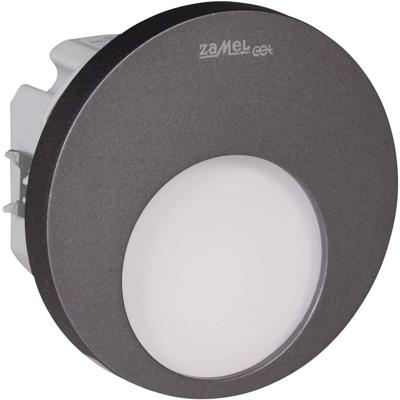 Zamel 02-221-32 Muna LED-wandinbouwlamp LED LED vast ingebouwd 0.42 W Grafiet Zamel 02-221-32 Muna LED-wandinbouwlamp LED LED vast ingebouwd 0.42 W Grafiet