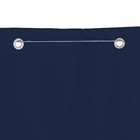 Balkonscherm 140x240 cm oxford stof blauw - thumbnail