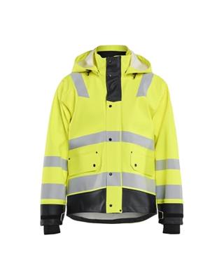Blåkläder Regenjas High-Vis LEVEL 3 43272005 | High-Vis Geel/Zwart | Maat XL - 7330509659571 Blåkläder Regenjas High-Vis LEVEL 3 43272005 | High-Vis Geel/Zwart | Maat XL - 7330509659571