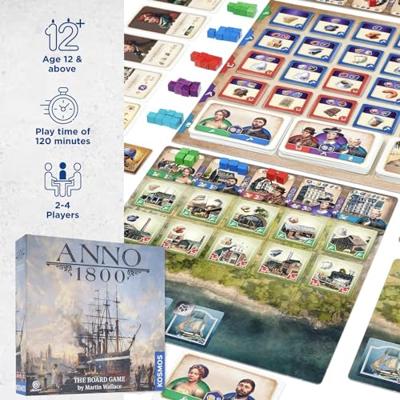 Anno 1800 Boardgame Anno 1800 Boardgame