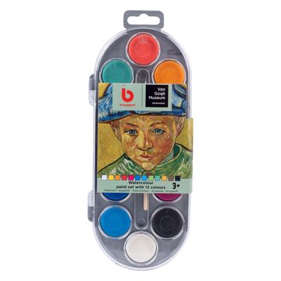 Bruynzeel Xvan gogh museum aquarelverfset met penseel