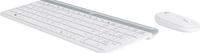 LOGITECH - Set tastiera + mouse wireless MK470 - AZERTY - bianco - thumbnail