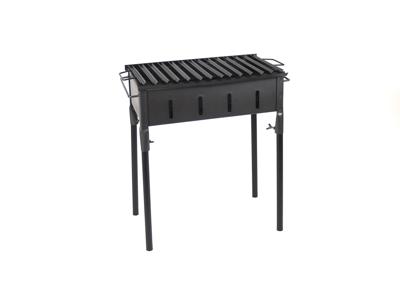 Praktische Barbecue - Gril - BBQ Houtskool of Briketten 60x45x25cm - Zwart