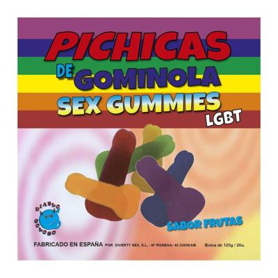PRIDE - PICHITAS DE GOMINOLA FRUTAS LGBT