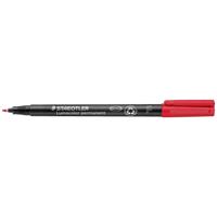 Staedtler Lumocolor 318, OHP-marker, permanent, 0,6 mm, rood - thumbnail