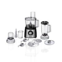 BOSCH MCM3501M MultiTalent 3 Food Processor - RVS / Zwart - thumbnail