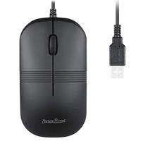 Perixx PERIMICE-503 B Muis Kabelgebonden Optisch Zwart 1600 dpi Waterdicht (IPX7) - thumbnail