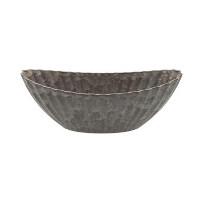 HBX Natural Living Bloempot melamine ribble 36x15x14cm