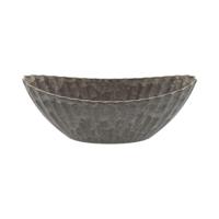 HBX Natural Living Bloempot melamine ribble 36x15x14cm - thumbnail