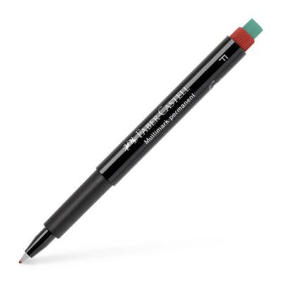 Faber Castell Marker Multimark permanent - F rood