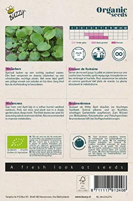 Zaden Organic Waterkers (BIO) Buzzy - Buzzy