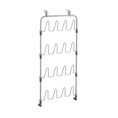 Tomado-Metaltex over the door space saver shoes@door schoenenetage voor deur zilver